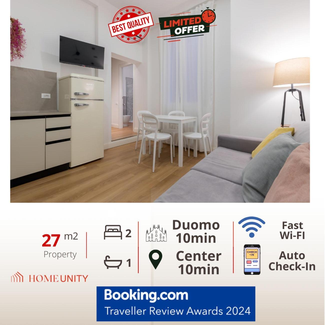 Nuovo Intimo Apt A 10Min Dal Duomo - Homeunity Milán Exterior foto